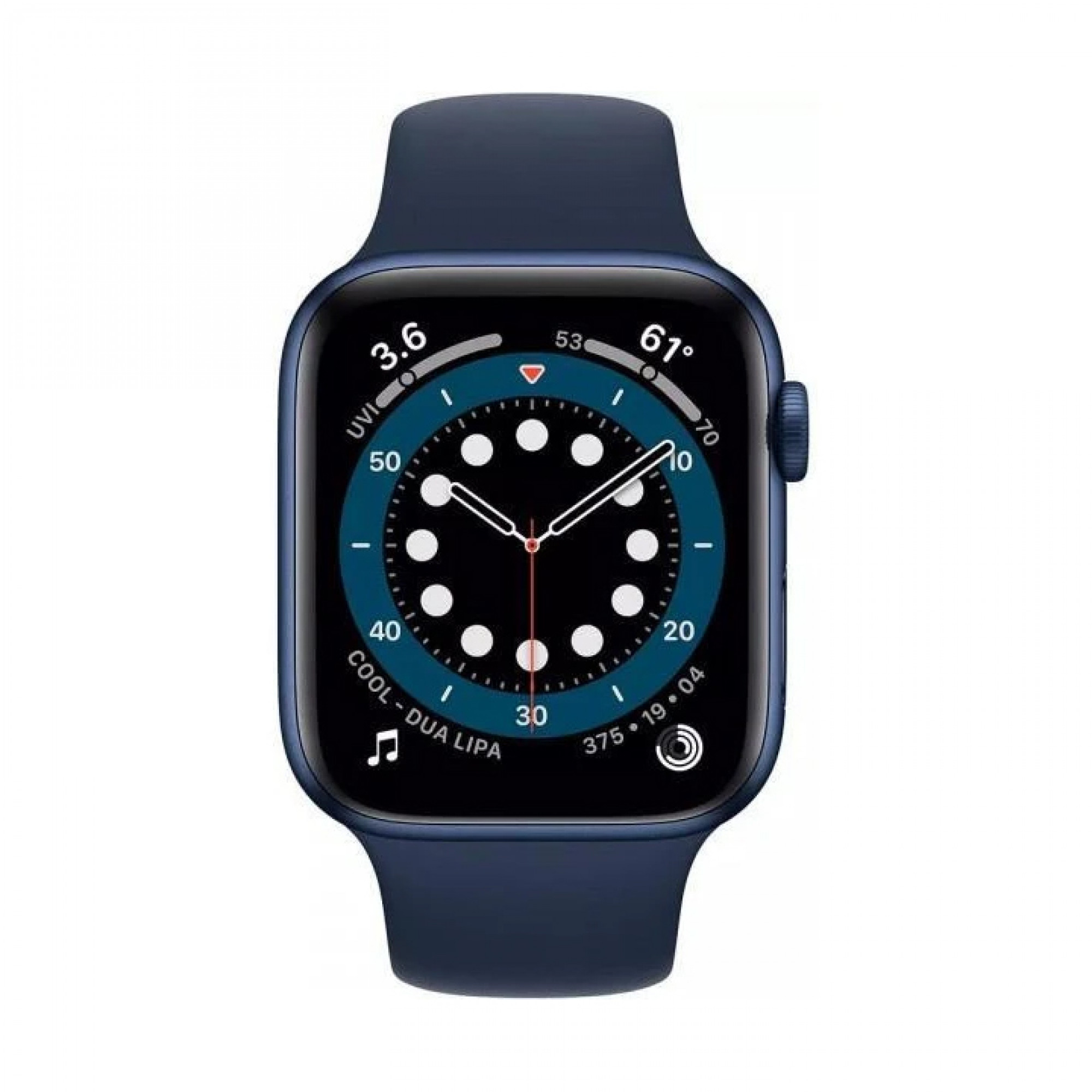 Apple Watch Series 6 GPS + Cellular 40mm Blue Aluminum Case w. Deep Navy Sport B. (M02R3) б/у